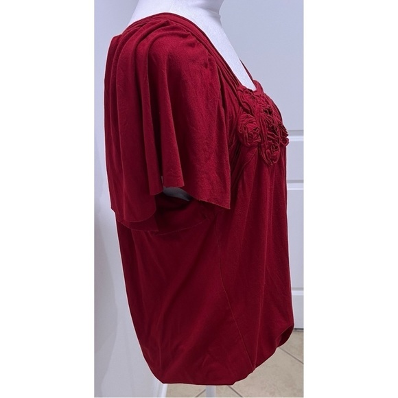 Max Edition Red Blouse - Picture 4 of 6